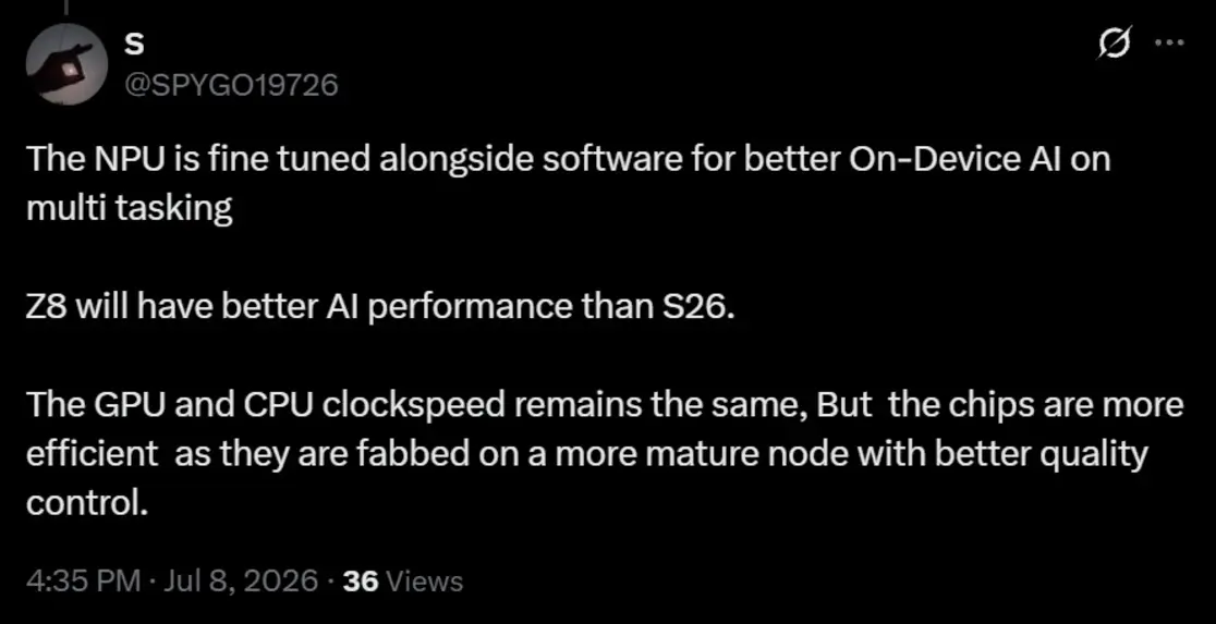 Привилегии от Qualcomm для Samsung: линейка Galaxy Z Fold 8 получит улучшенный Snapdragon 8 Elite Gen 5 с повышенной производительностью AI