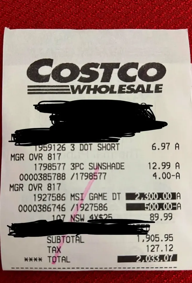 Пользователь сэкономил $900, заполучив игровой ПК с RTX 5080 за $1900 в Costco
