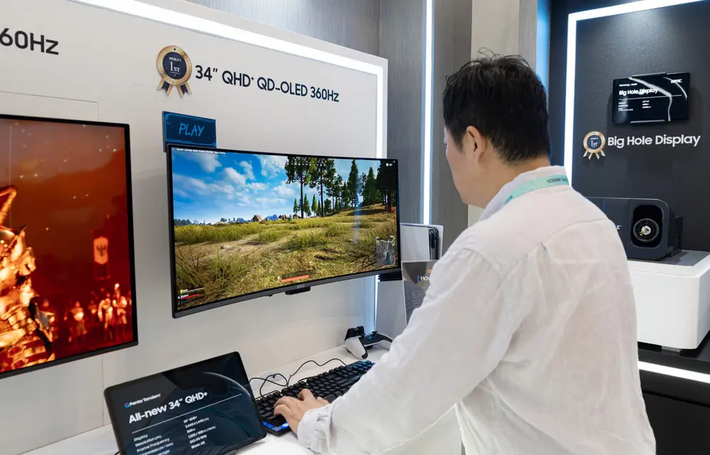 Samsung разгоняет игровые &laquo;OLED&raquo;-дисплеи для ноутбуков до 300 Гц, выводя высокочастотные экраны на новый уровень