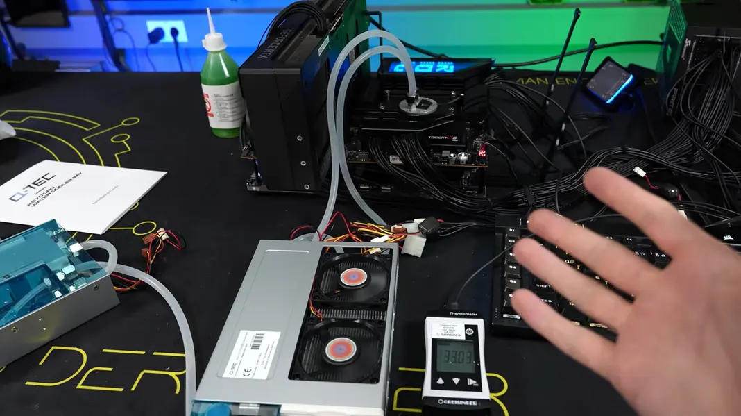22-летний жидкостный кулер от Pentium 4 безупречно работает с Ryzen 7 9800X3D, но тяжёлые нагрузки показывают, почему ему нельзя доверять