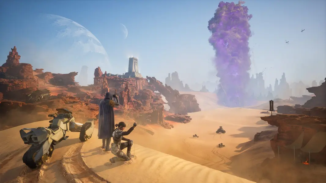 &laquo;Dune: Awakening&raquo; &mdash; геймплейный трейлер для PS5 Pro нацелен на динамические 4K/60 FPS, кросс-плей появится после релиза