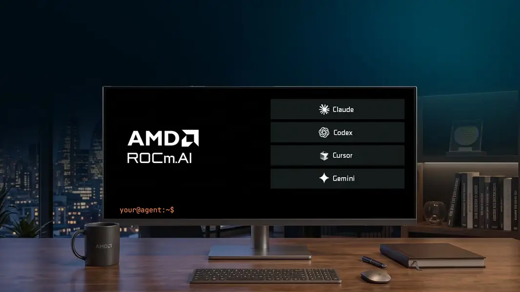 AMD ROCm 10 ускоряет инференс в 3,3 раза по сравнению с ROCm 7, а инструментарий агентного ИИ меняет подход к разработке