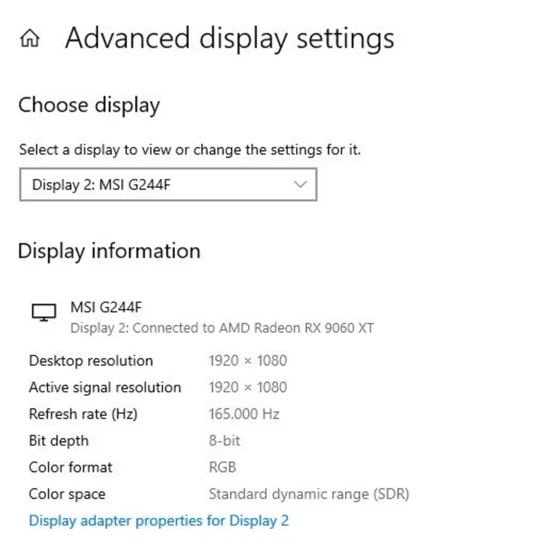 NVIDIA Game Ready Driver 616.56, как сообщается, ломает 8-битные мониторы, но переход на 10-битный цвет мгновенно устраняет мерцание
