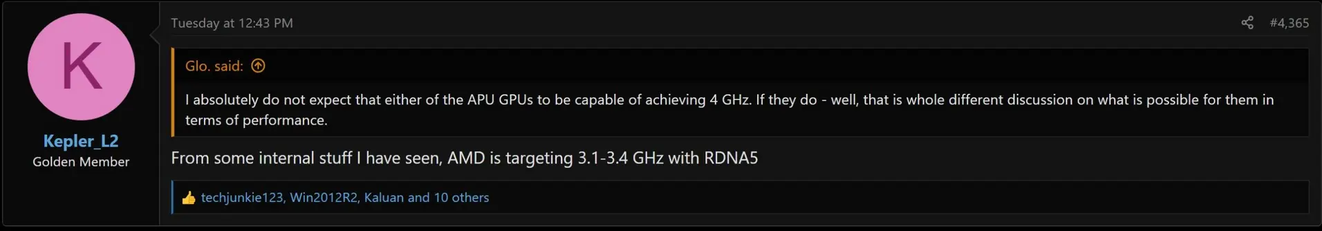 AMD планирует частоты 3,1&ndash;3,4 ГГц для RDNA 5: почти на 14% выше, чем у Radeon RX 9070 XT