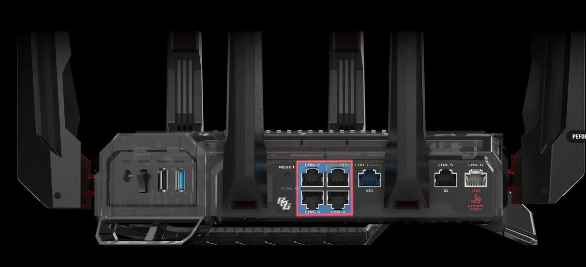 ASUS выпускает в Канаде WiFi 8 роутер ROG Rapture GT-BN98 со скоростью 30 000 Мбит/с и двумя портами 10 G в преддверии октябрьского релиза