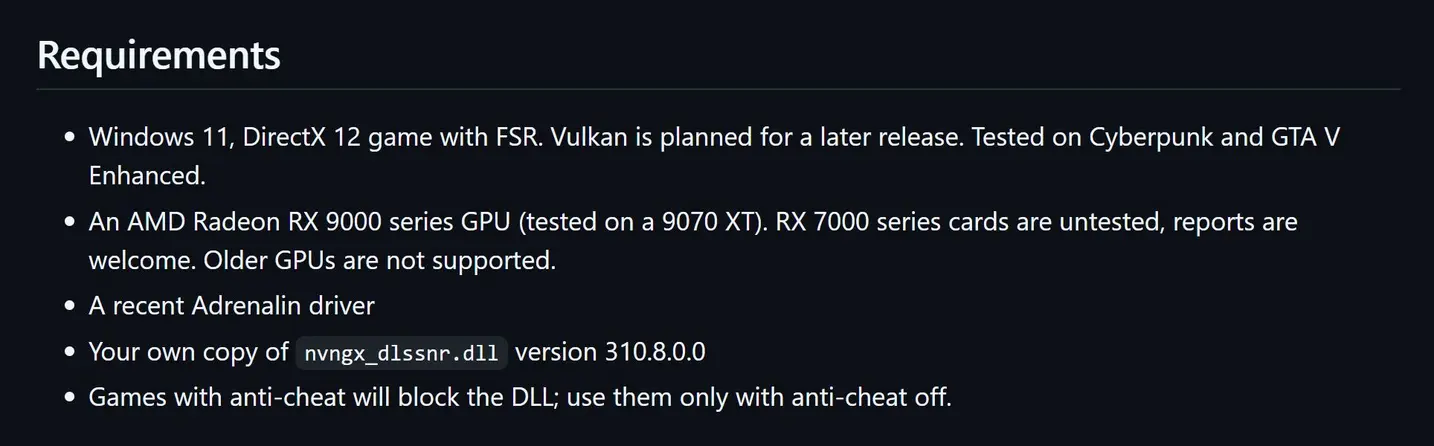 Моддер запустил нейронный рендеринг «DLSS 5» на AMD Radeon RX 9070 XT: производительность сильно просела, но свежая версия подняла «FPS» на 12%