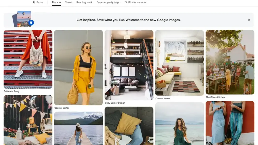 Google Images встречает 25-летие с визуальным обновлением