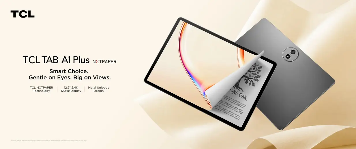 Новые планшеты TCL A1 NXTPAPER: идеальный баланс работы и развлечений