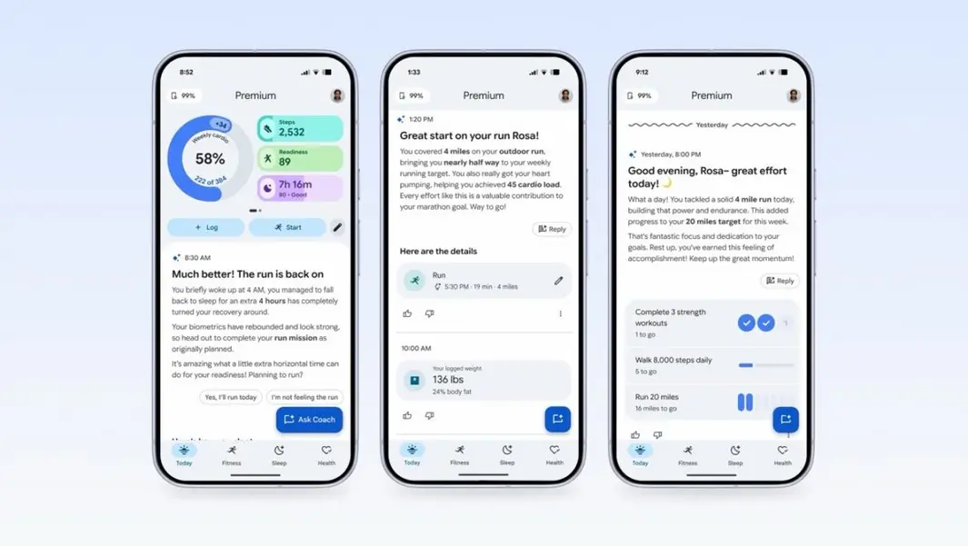 Приложение Fitbit превращается в Google Health