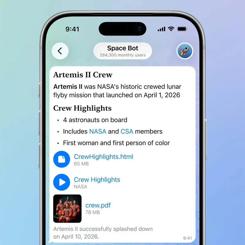 Последнее обновление Telegram делает сообщения более интерактивными