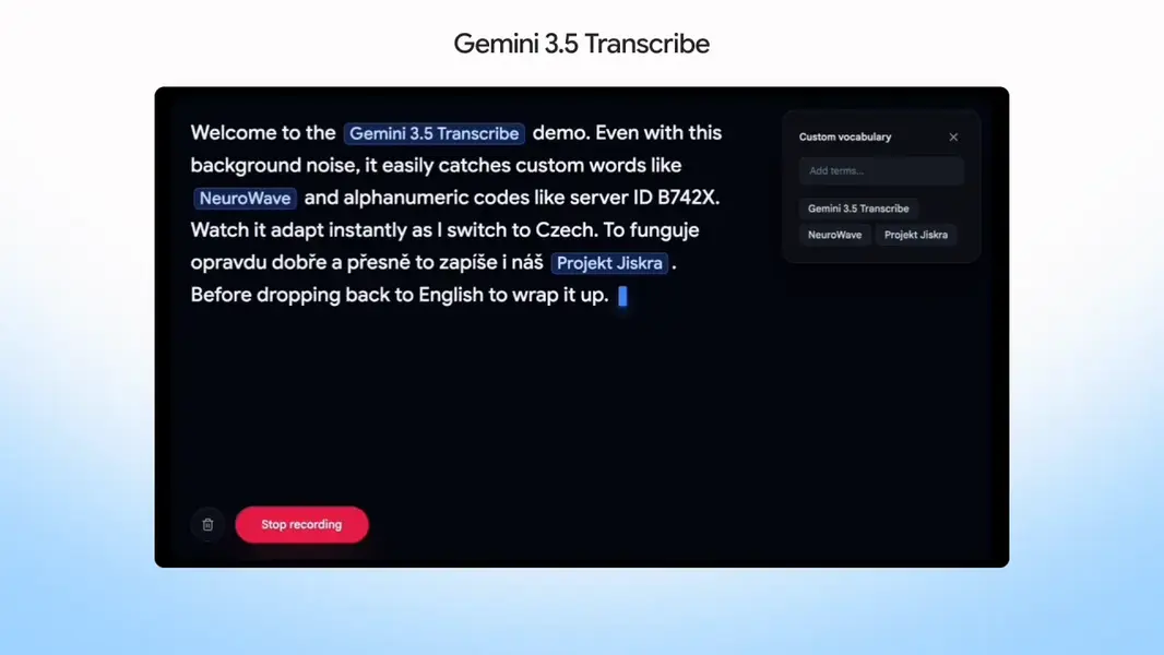 Новейшая модель Google Gemini для распознавания речи предлагает целый ряд новых функций