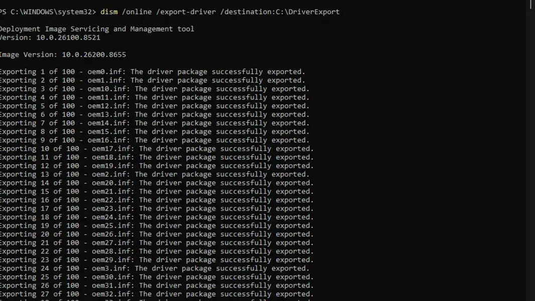 Как сохранить драйверы при переустановке Windows (без подключения к интернету)