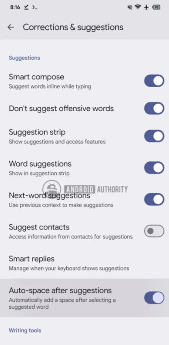 Gboard скоро позволит печатать на языке жестов и отключать автопробелы