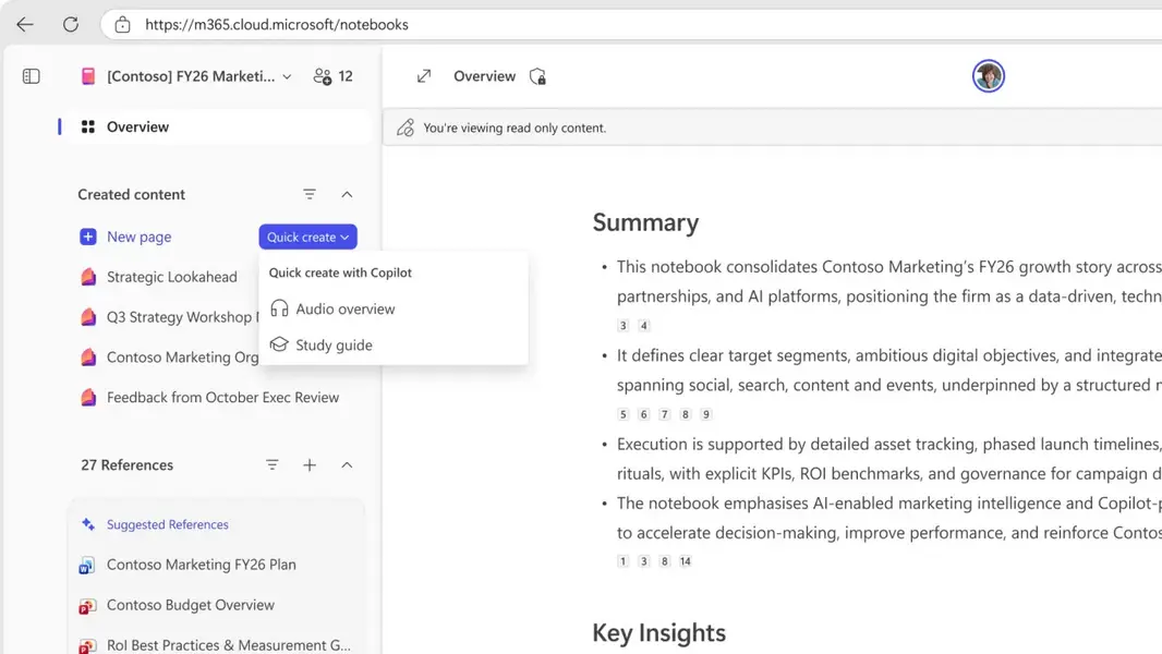 Масштабный редизайн Copilot Notebooks в последнем обновлении