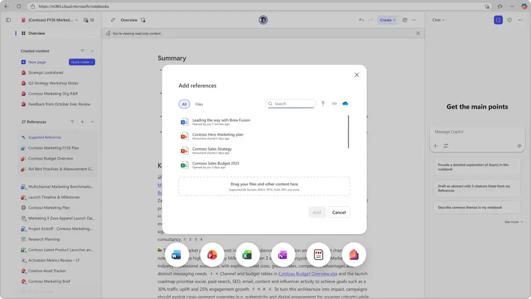 Масштабный редизайн Copilot Notebooks в последнем обновлении