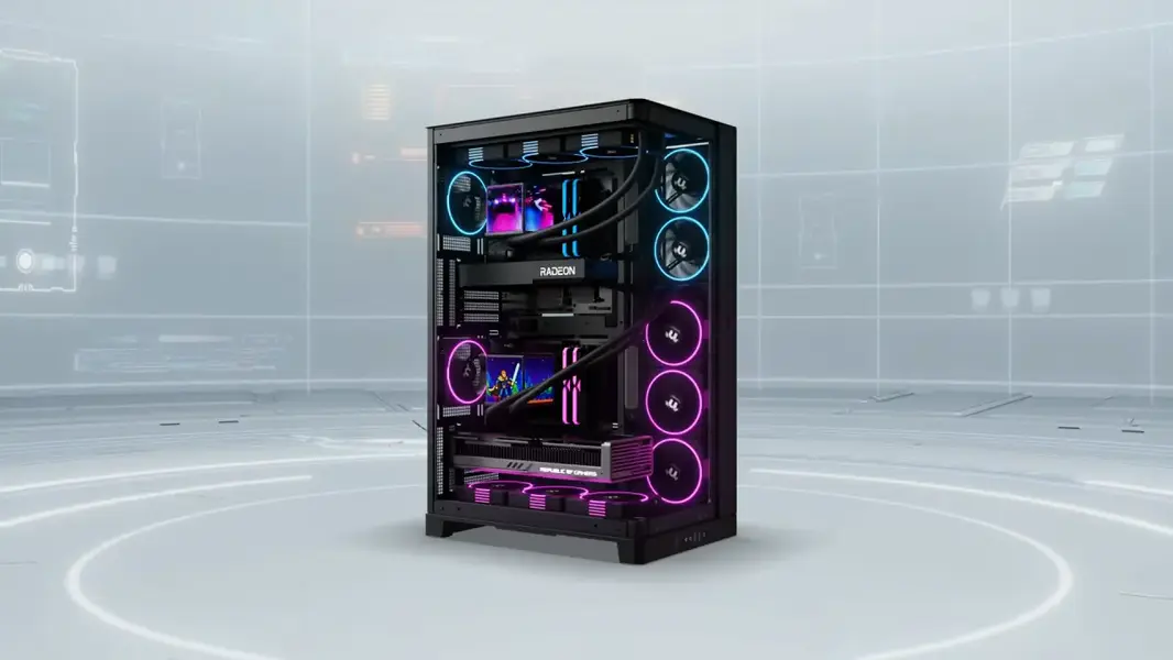 Этот новый корпус позволяет собрать ПК на базе AMD, Intel и Nvidia в одном системном блоке