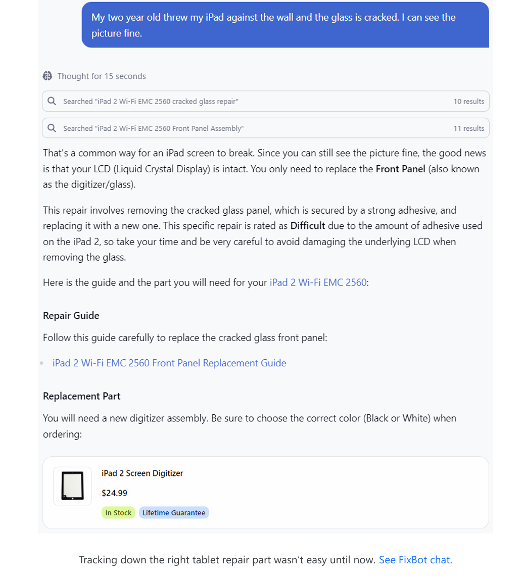 Уронили? Разбили? Новое приложение iFixit с искусственным интеллектом поможет вам это починить.