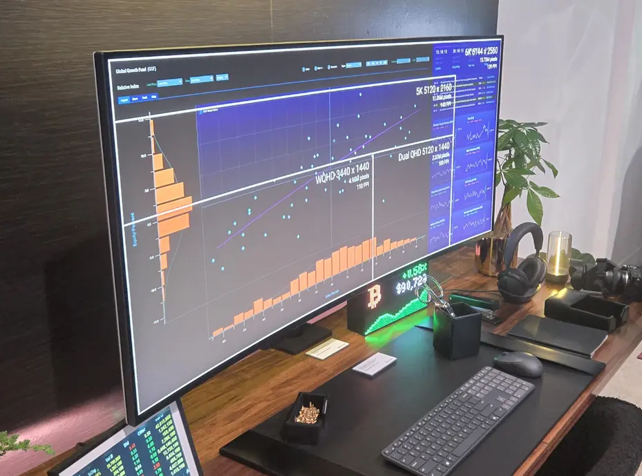 52-дюймовый монитор Dell может заставить меня отказаться от моей боевой станции с тремя экранами.