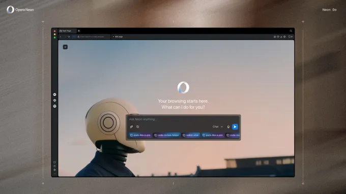 Opera хочет, чтобы вы платили 20 долларов в месяц за использование браузера Neon с искусственным интеллектом.