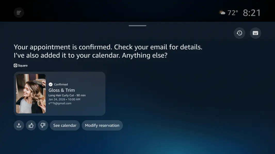 ИИ‑ассистент Alexa+ от Amazon теперь интегрирован с Angi, Expedia, Square и Yelp
