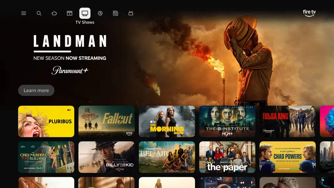 Новый интерфейс Amazon Fire TV на базе ИИ уже доступен в США