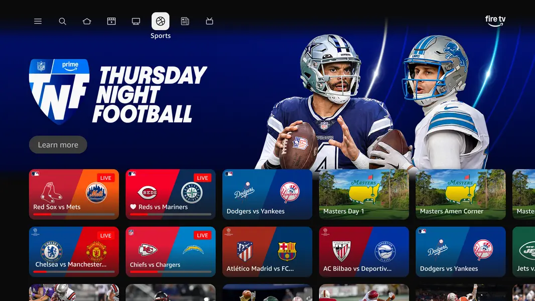 Новый интерфейс Amazon Fire TV на базе ИИ уже доступен в США