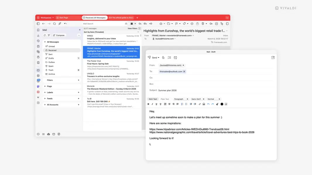 Vivaldi 7.9: функциональный апдейт с новыми «Follower Tabs»
