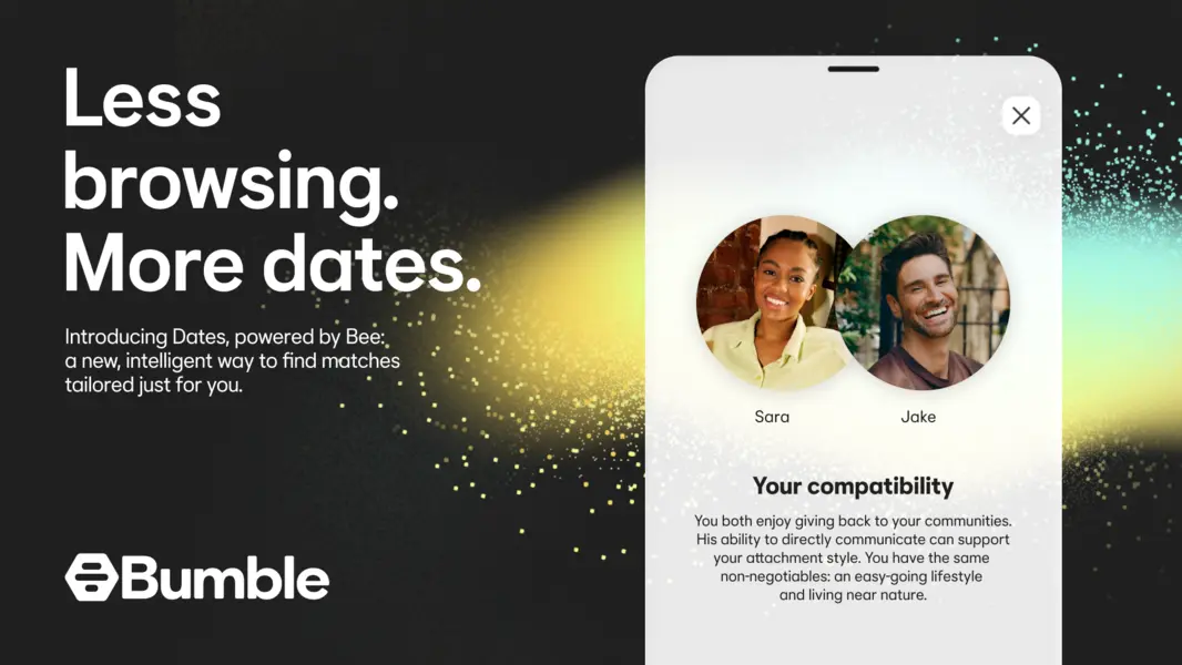 Bumble запускает ИИ-помощника для знакомств под названием Bee