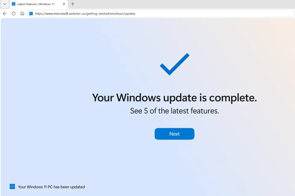 Одна причина перейти на Edge: браузер теперь анонсирует новые функции Windows