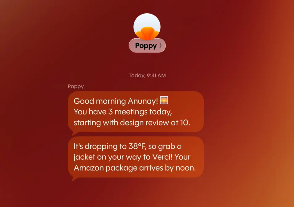 Poppy представляет проактивного AI-ассистента для организации вашей цифровой жизни