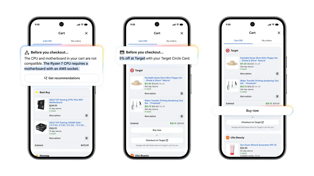 Новая «Universal Cart» от Google хочет следить за вами по всему интернету с помощью ИИ