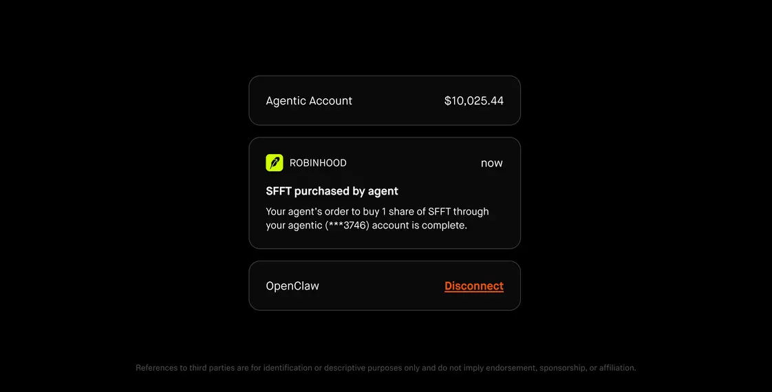 Robinhood теперь позволяет вашим &laquo;AI-агентам&raquo; торговать акциями