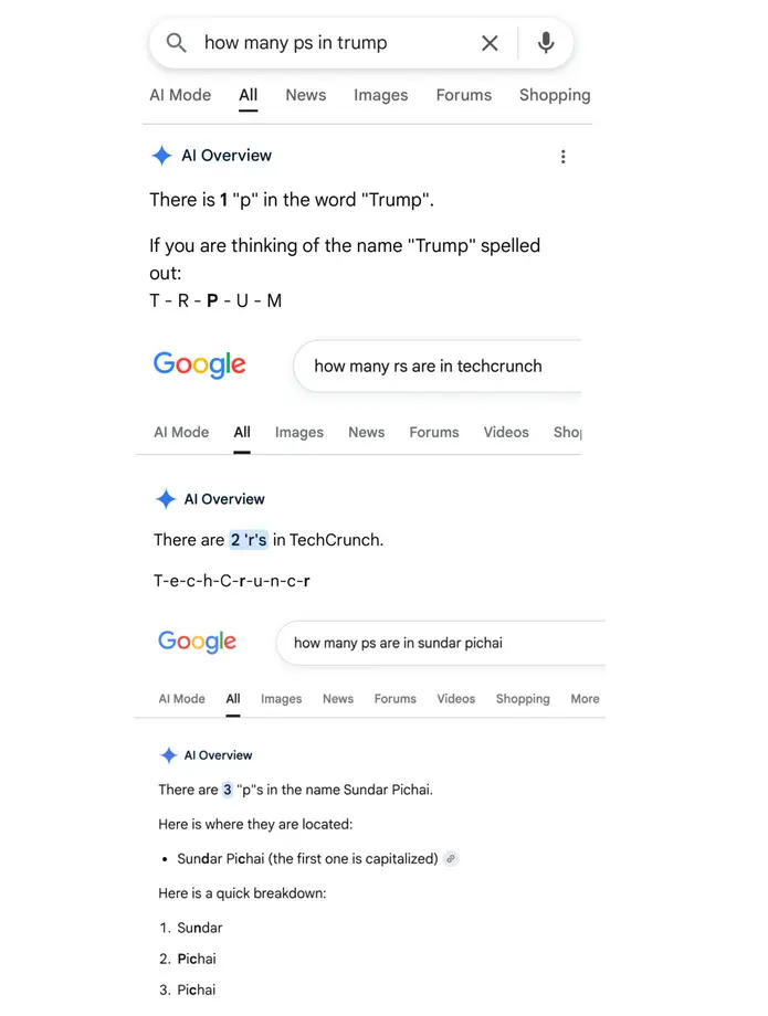 Почему ИИ от Google не умеет писать слово &laquo;Google&raquo; (да и вообще что-либо еще)