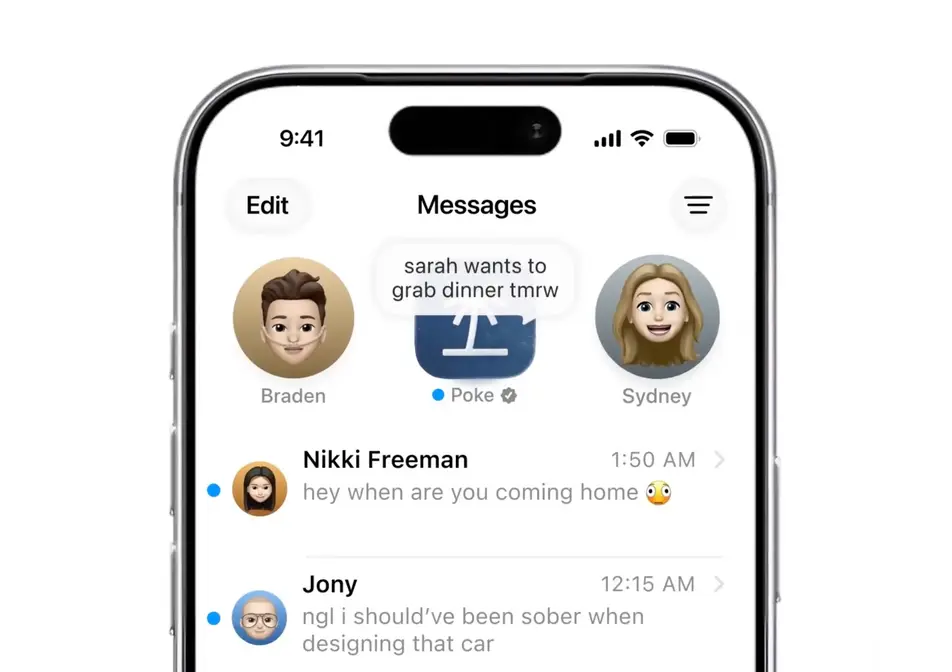 Apple одобрила Poke в качестве первого AI-агента на платформе Messages for Business