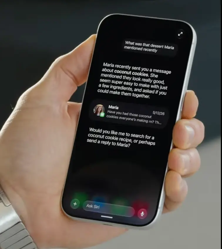 Долгожданный ИИ-апгрейд Siri от Apple наконец здесь