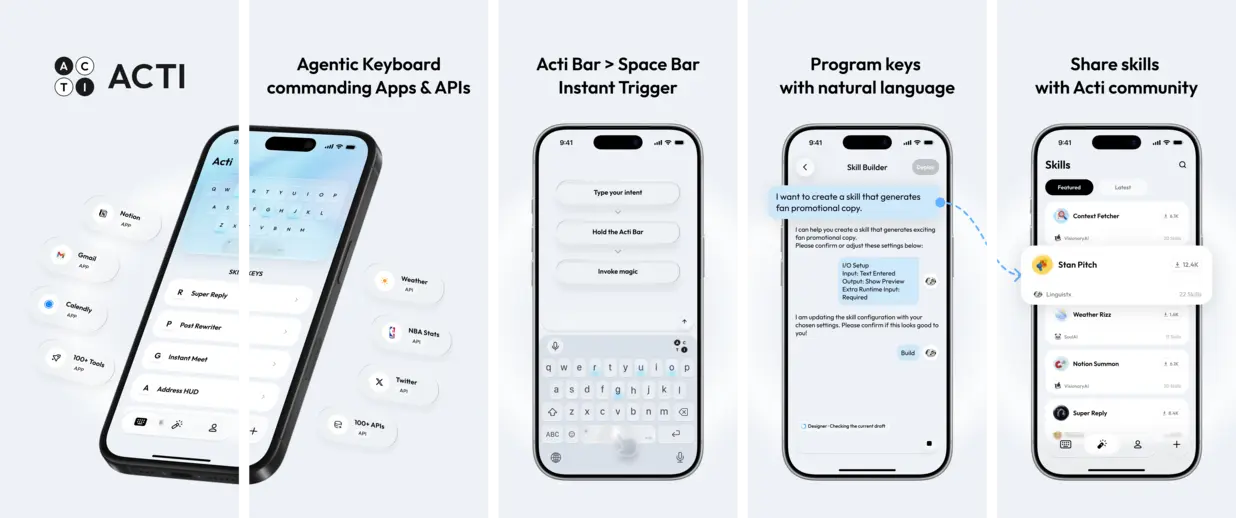 Acti внедряет &laquo;AI-агентов&raquo; прямо в клавиатуру вашего смартфона