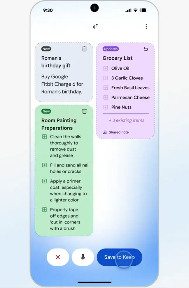 Google превращает &laquo;brain dump&raquo; в инструмент для продуктивности