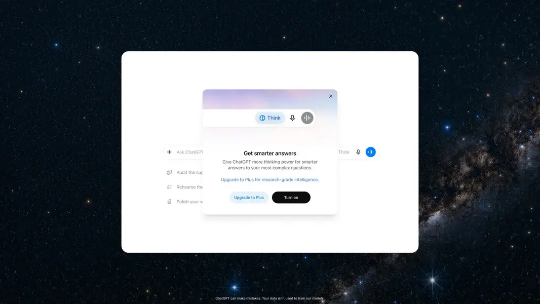 ChatGPT дарит бесплатным пользователям безлимитные текстовые чаты