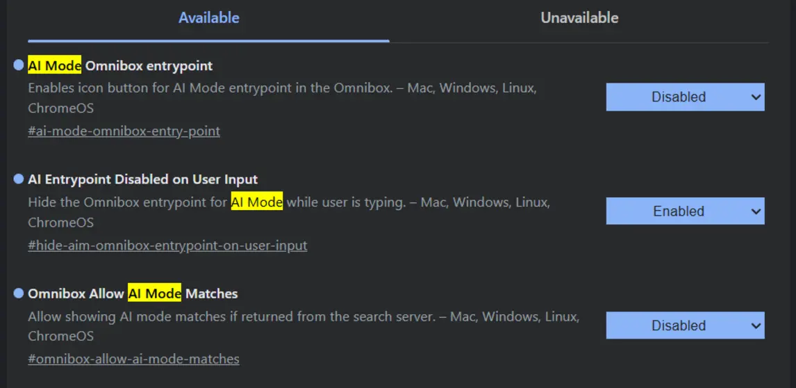 Прекратите засорение: отключите функции ИИ в Chrome.