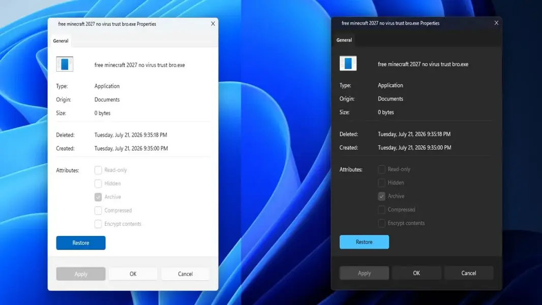 Концепции окна свойств Windows 11 раскололи пользователей