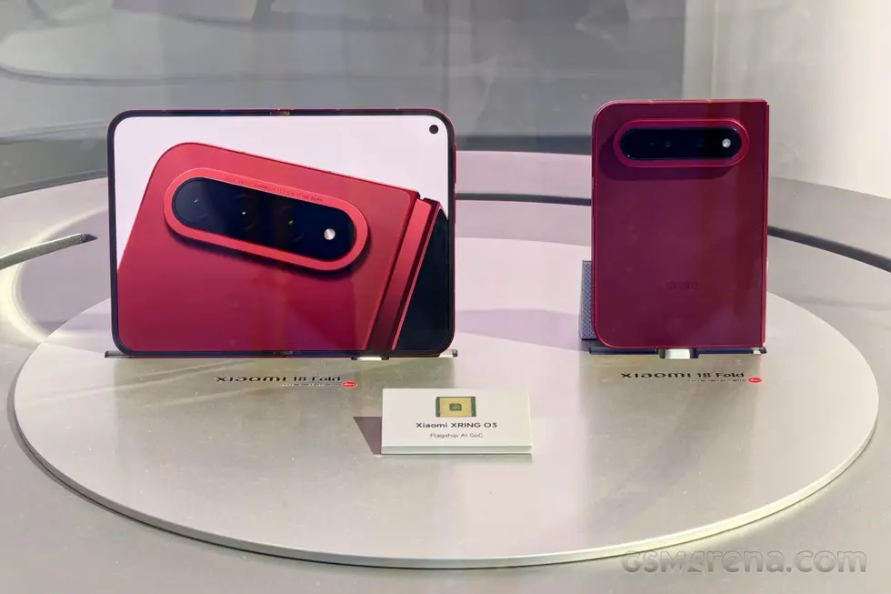 Xiaomi 18 Fold с чипом XRING O3 представлен на IFA 2026