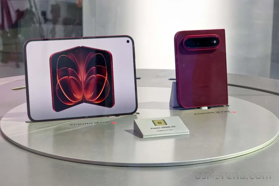 Xiaomi 18 Fold с чипом XRING O3 представлен на IFA 2026