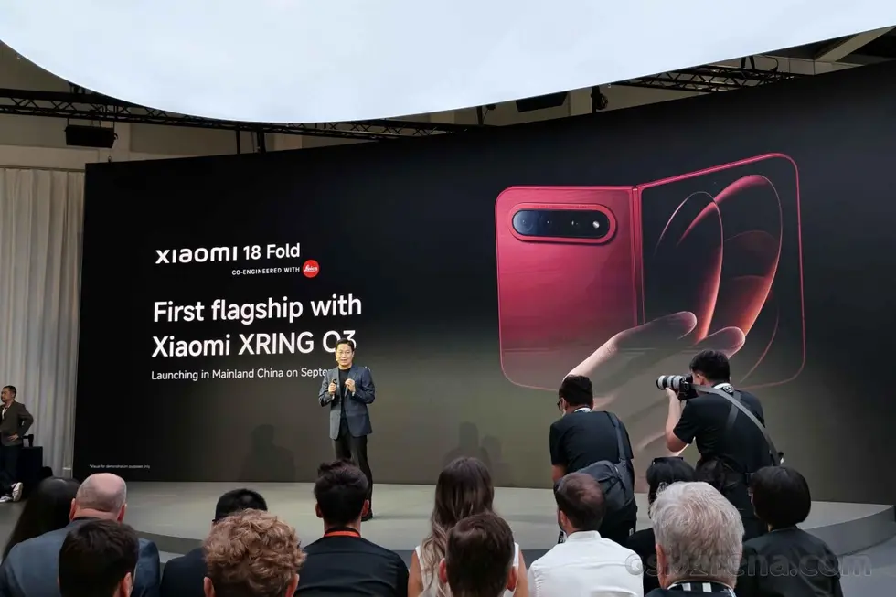 Xiaomi 18 Fold с чипом XRING O3 представлен на IFA 2026