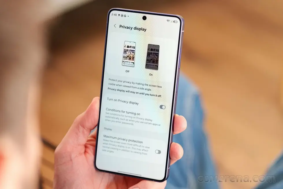 Изучаем Privacy Display в Samsung Galaxy S26 Ultra