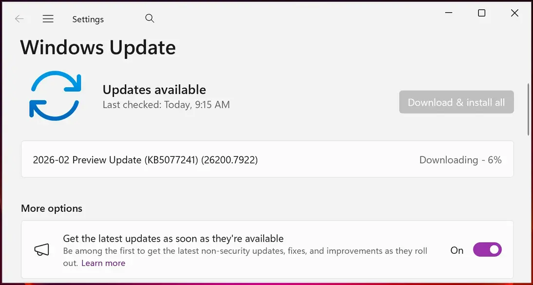 Обновление Windows 11 KB5077241 улучшает BitLocker и добавляет инструмент Sysmon