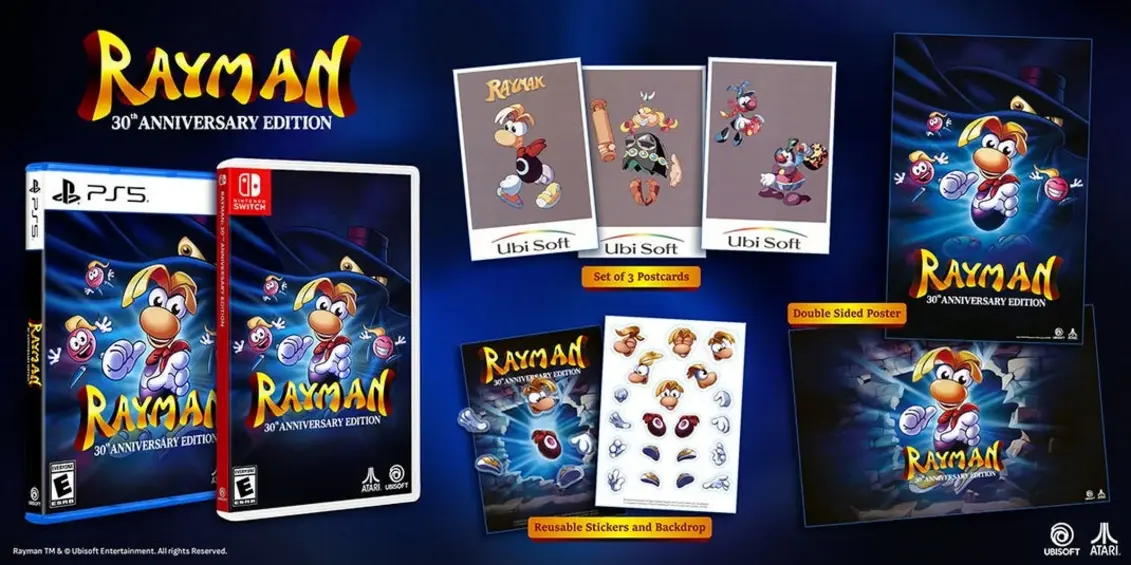 Подробности физического издания Rayman: 30th Anniversary Edition за 30 долларов официально подтверждены