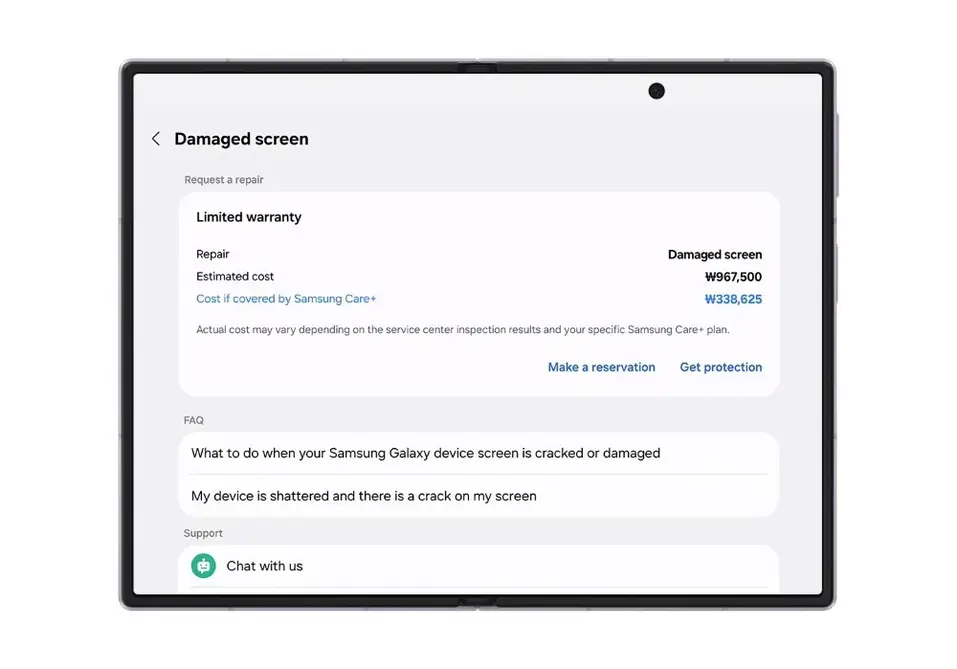 Samsung сделал управление гарантией на Galaxy проще