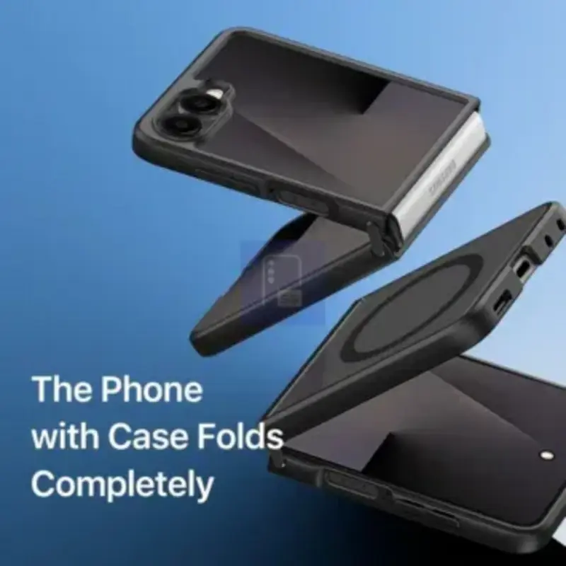 Новые рендеры Galaxy Z Flip 8 в чехлах: поддержка Qi2 и знакомый дизайн