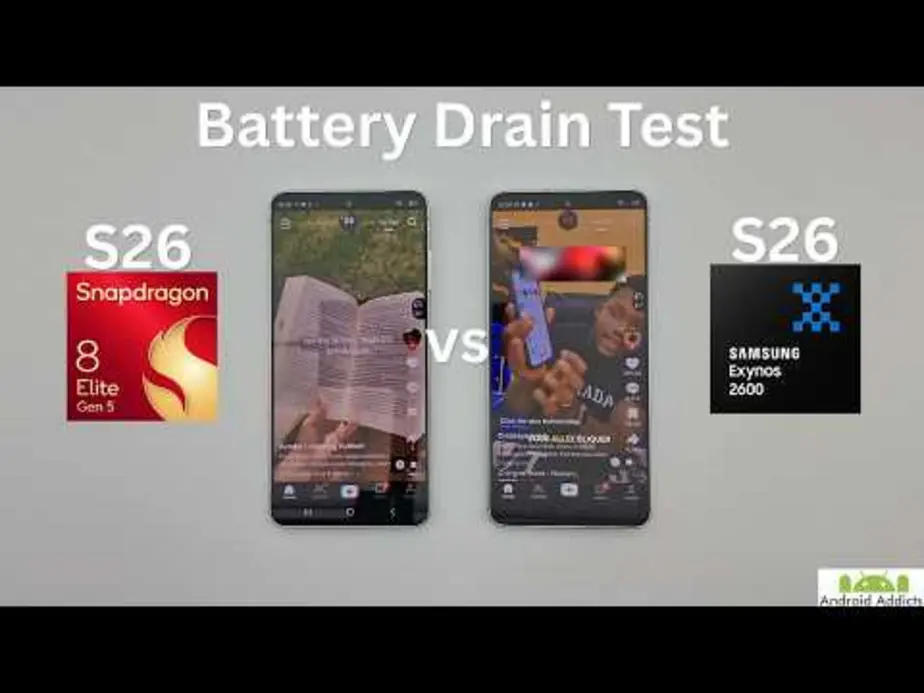 Автономность Galaxy S26 на базе Snapdragon разгромила версию на Exynos в свежем тесте