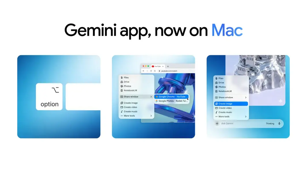 Новое десктопное приложение Gemini от Google видит всё, что происходит на экране вашего Mac